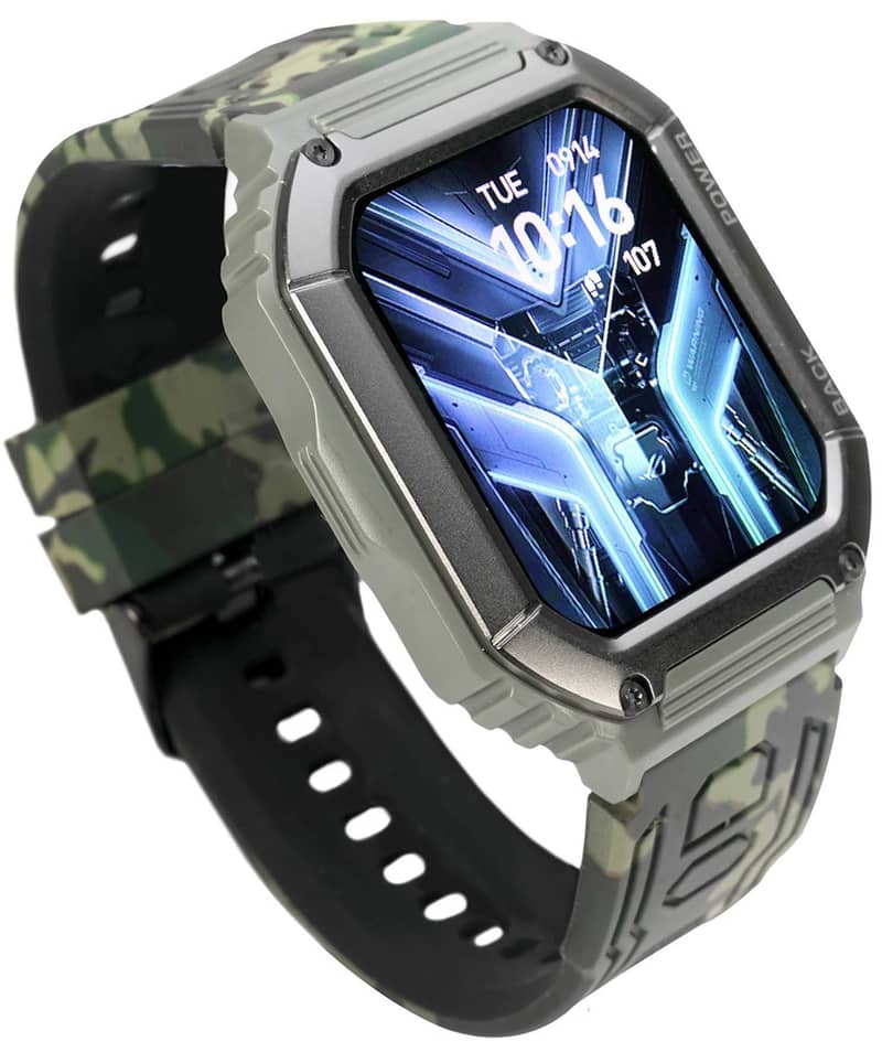 Militray Smart Watch With 1.8 Inch Display For Men & Women 1