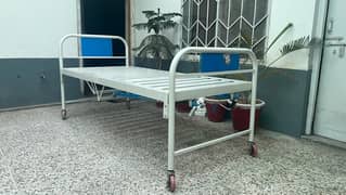 Hospital Patients bed (3 months Used)  Double fowler, Back Leg support