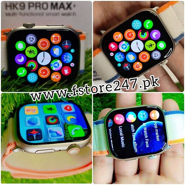 Hk9 pro Max Plus smart Watch Super AMOLED Display ∅331 433 9∅ 97 3