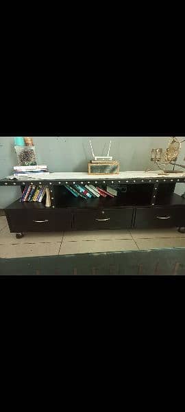 console TV unit, TV table, center table, table . excellent condition 0