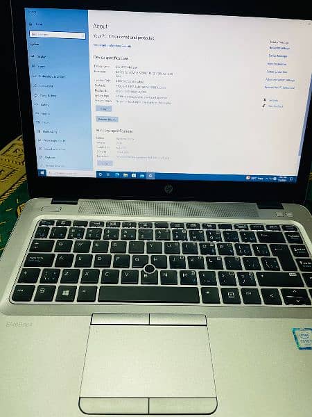 hp elite book(840g3) core I5 6th generation 5