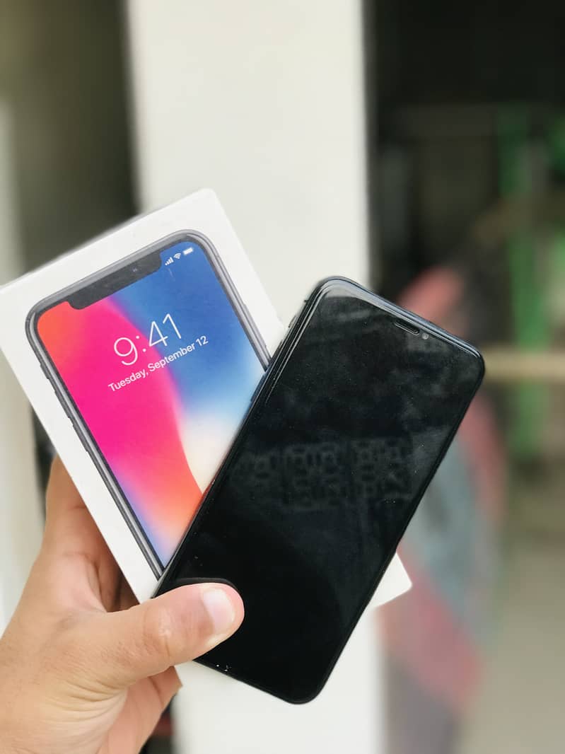 Iphone X 256gb PTA Approved With Box 14