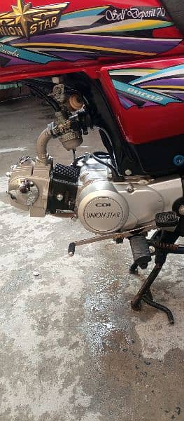 I am selling my union star 70cc good condition 2