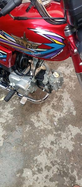 I am selling my union star 70cc good condition 6