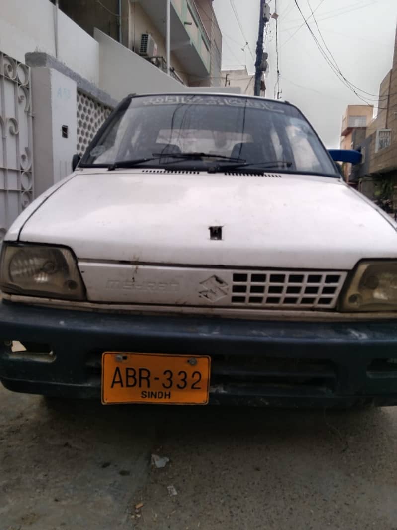 Urgent sale Suzuki Mehran VXR 1998 half Original 03303785253 12