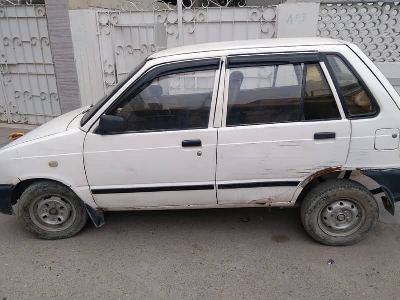 Urgent sale Suzuki Mehran VXR 1998 half Original 03303785253 13