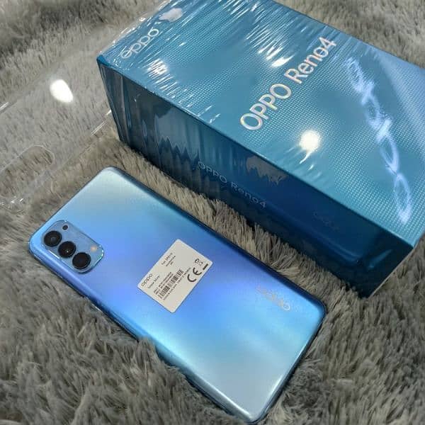 oppo Reno4 sale with Complete Box 1