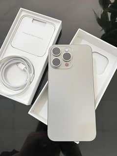 I Phone 15 Pro Max 256GB Physical Dual Sim (HK Model)