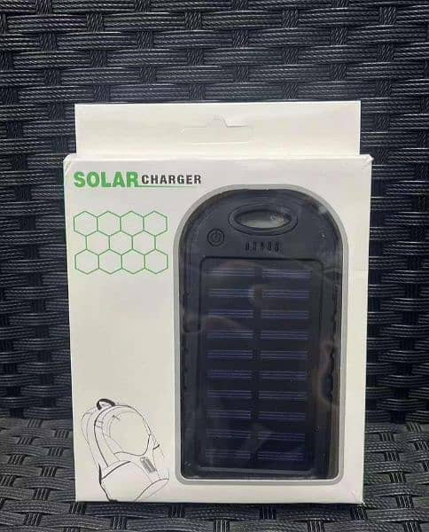 Solar Power Bank 10000MAH Cash on Delivery all across Pakistan 1