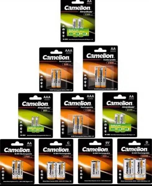 Rechargeable Cell Batteries 12v Battery 24v Battery All size batteries 4