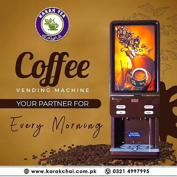 Tea and coffee machines 2,3,4,5  Option Flavours Machine 6