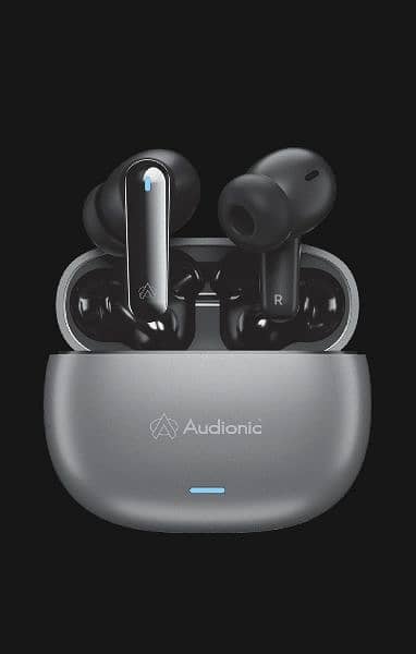 Audionic Airbuds 425 Quad mic ENC wireless earbuds Gaming mode low TWS 1
