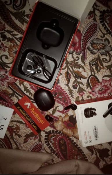 Audionic Airbuds 425 Quad mic ENC wireless earbuds Gaming mode low TWS 9