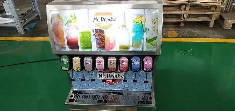 Soda machines,slush machines with multiple options 7
