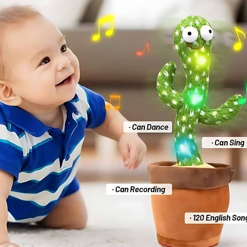 Dancing Cactus Toy for kids (Delivery Available All Over The Pakistan) 1