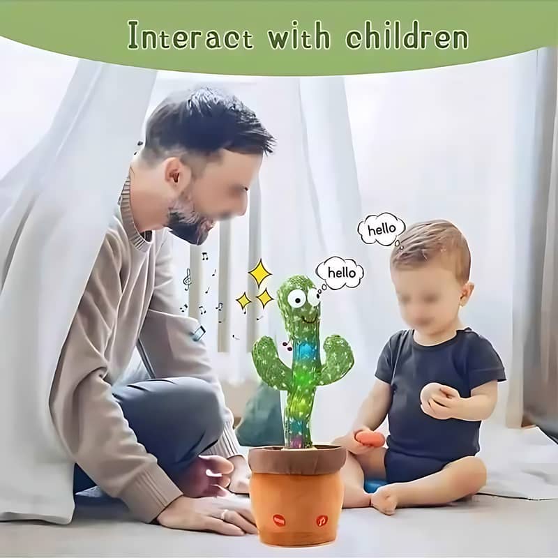 Dancing Cactus Toy for kids (Delivery Available All Over The Pakistan) 2