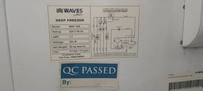 waves freezer one door