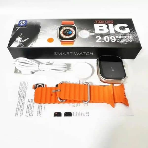 T900 Ultra Smart Watch Big 2.09 (random Color) 1