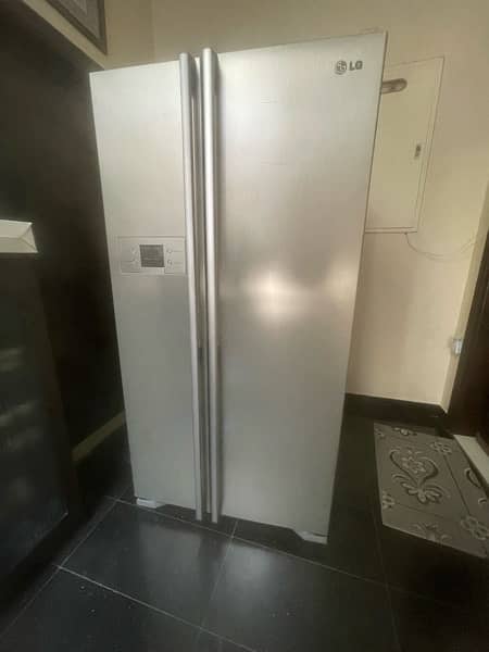 Lg double door fridge 2