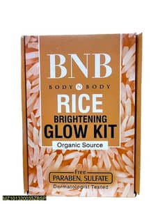 BNB rice whiting glowing and facial kit 0
