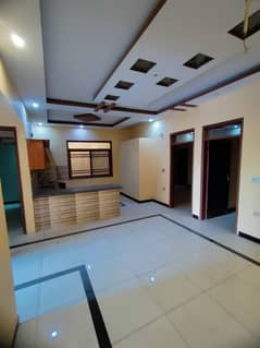 RENOVATED FLAT AVAILABLE FOR RENT 4 BED DD ( BACK SIDE OF USMANIA RESTAURANT)