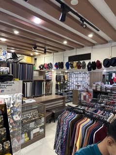 experienced saleman required for Garments shop