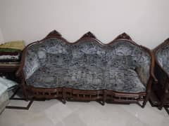 5 seater sofa shesham wood