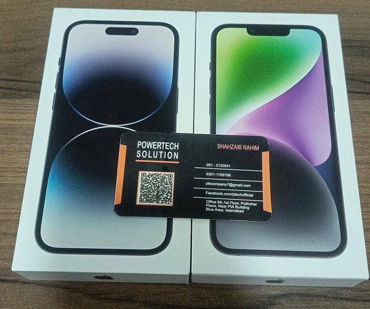 APPLE IPHONE 14 128GB PTA MERCENTILE APPROVED BOX PACK SEALED 2