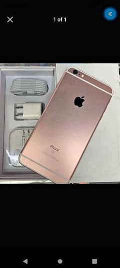 I phone 6s plus 128 GB my wahtsap number 0326*75*44*942