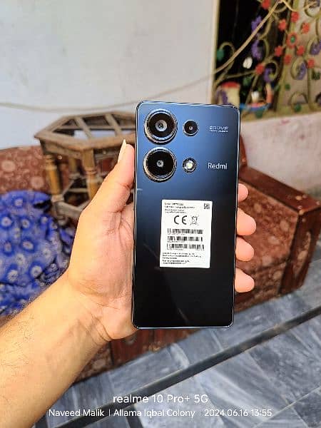 Redmi Note 13 pro 12/512 (200) camra 2