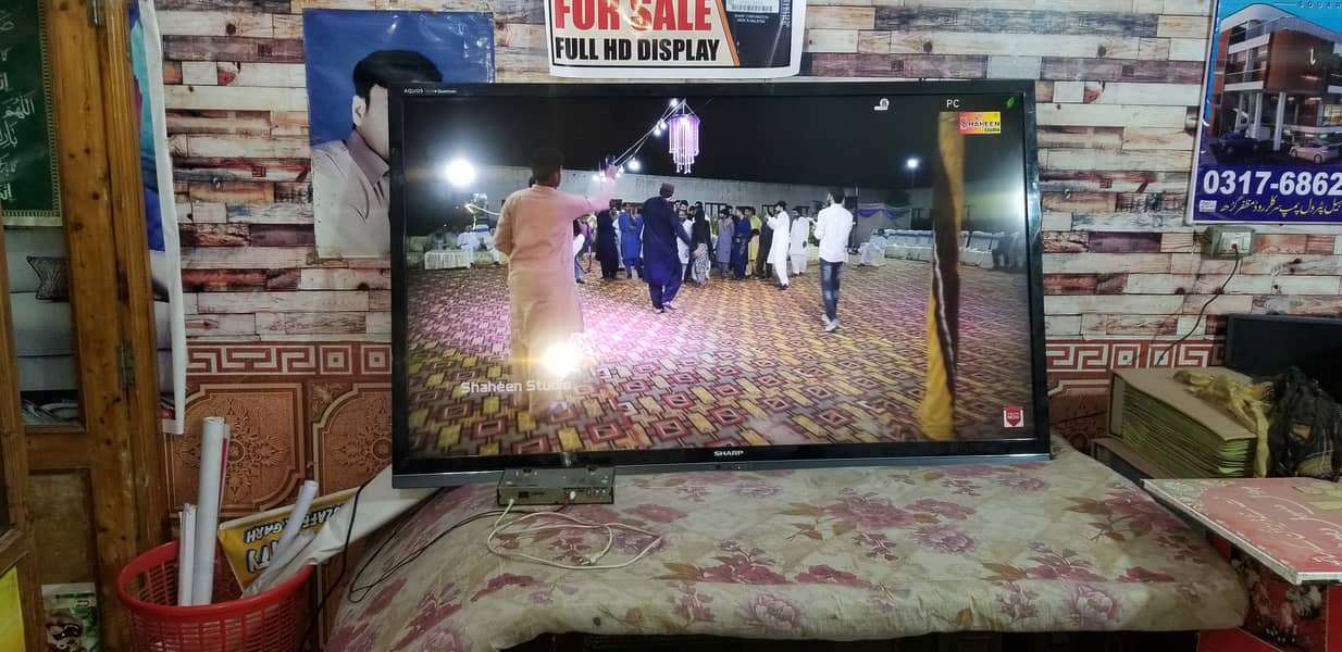 Aquos Sharp LC Color TV 70"For Sale 2
