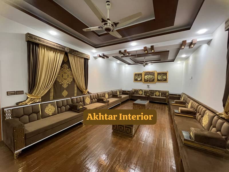 Arabic Majlis Sofa - Home Decoration New Design Arabic Majlis 12