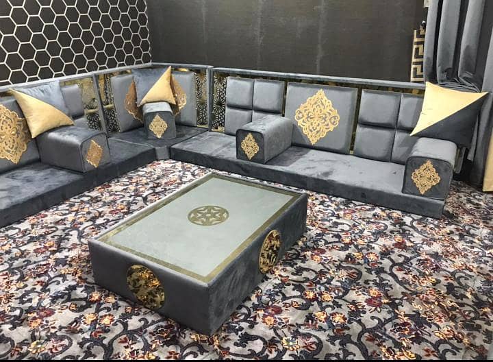 Arabic Majlis Sofa - Home Decoration New Design Arabic Majlis 13