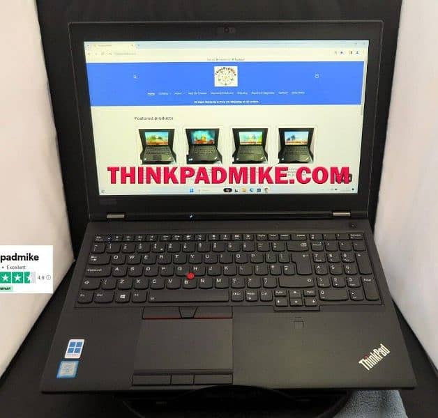 Lenovo Thinkpad P52 / Quadcore heavy duty processor 8