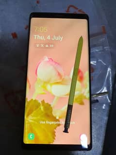 note 9 . official dual sim 6gb 128rom lite ahead only