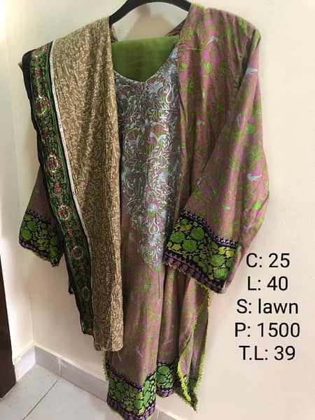 preloved fancy lawn and cotton collection 1