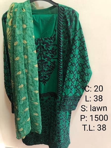 preloved fancy lawn and cotton collection 3