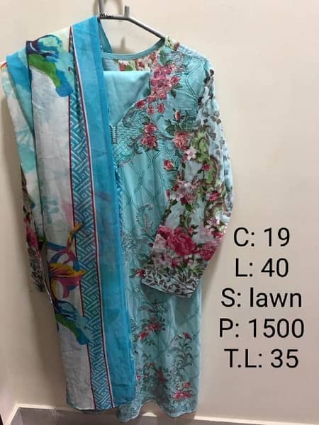 preloved fancy lawn and cotton collection 14