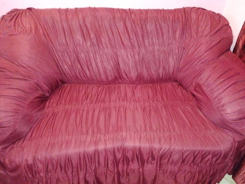 Newly poshish 06 seater Sofa set for Urgent sale 3 2 1 8