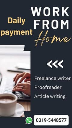 Online Jobs / Work from home.