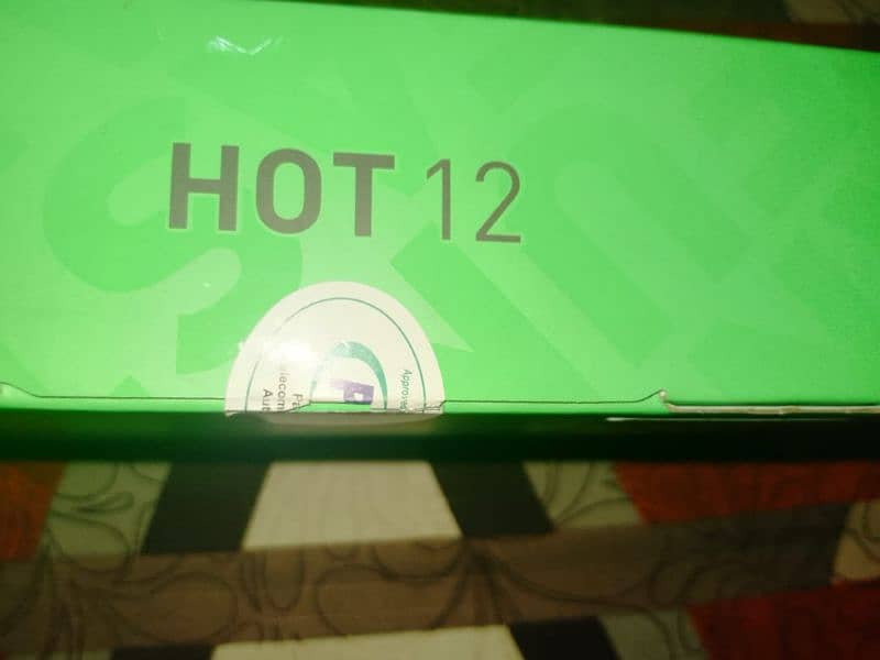 Infinix Hot 12 With Box Original Charger Sath 3