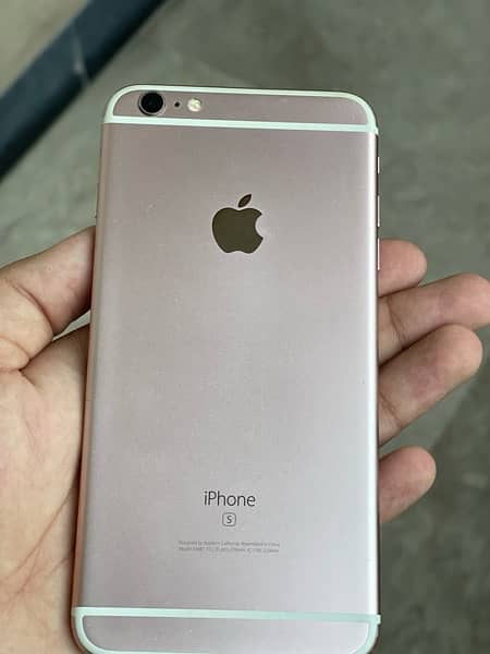 Iphone 6splus pta approved 128 gb rose gold colour only battery change 2