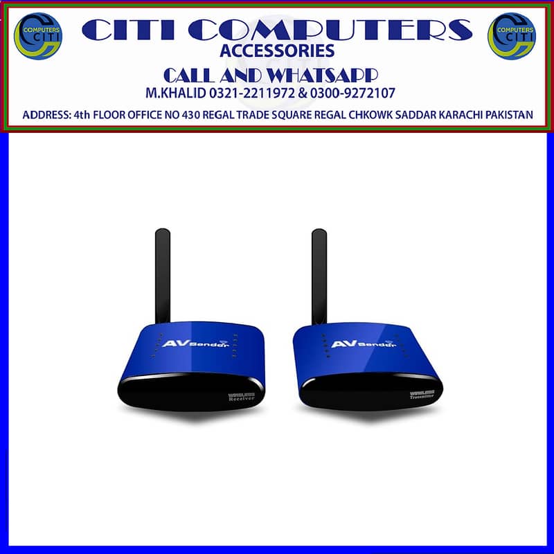 PAKITE PAT-630 5.8GHz Wireless Audio Video AV Sender Transmitter & Re 2