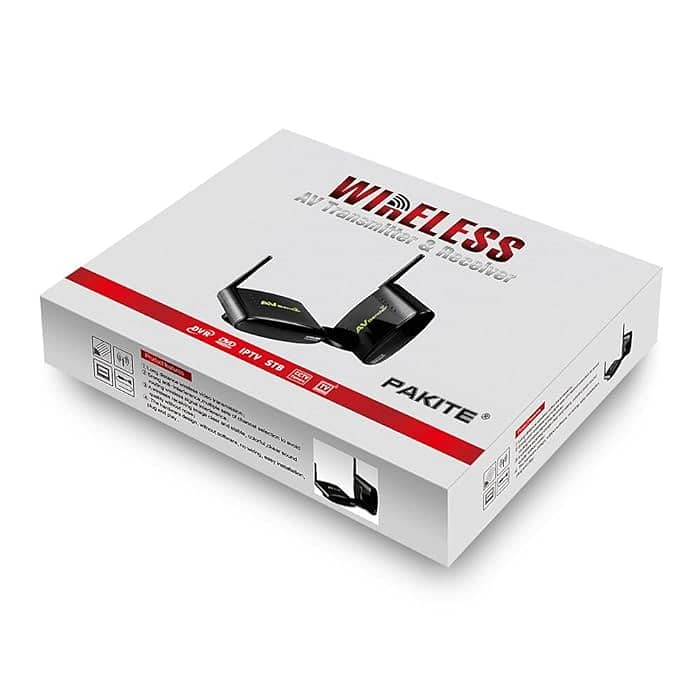 PAKITE PAT-630 5.8GHz Wireless Audio Video AV Sender Transmitter & Re 7