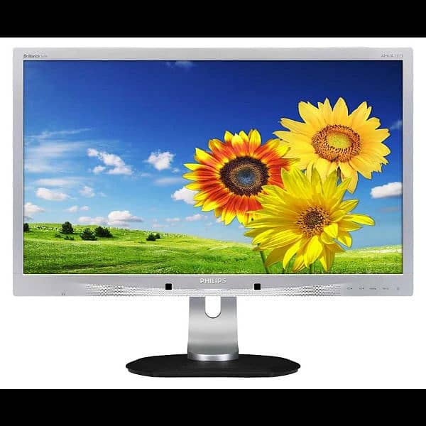 Philips 241P4Q 24" LED monitor 1920x1080 MVA DisplayPort DVI 0