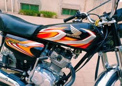 honda CG125 2022 All Punjab Number Original Condition 10/10