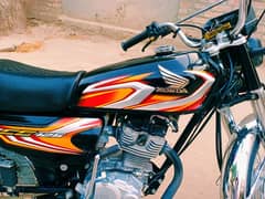 honda CG125 2022 All Punjab Number Original Condition 10/10