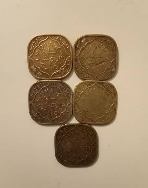 British India old coins 7