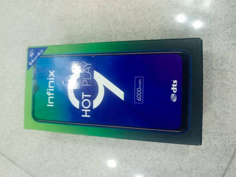 Infinix Hot 9 play 4/64gb 6000mah battery 4