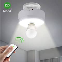 DP LED Rechargeable Emergency Light with Bulb and Remote Control